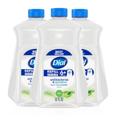 Dial envase frontal 52 oz mostrando diseño y volumen para menos reposiciones
