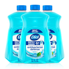 Dial envase frontal 52 oz mostrando etiqueta y aroma Spring Water