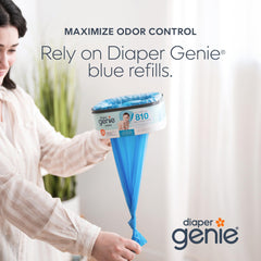 Diaper Genie detalle del film multicapa que bloquea olores eficazmente