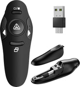 DinoFire presentador frontal mostrando diseño compacto y beneficios portátiles