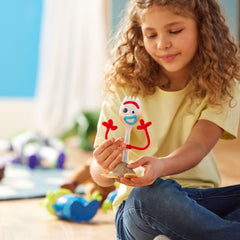 Disney Store Forky brazos articulados para posar y cambiar gestos