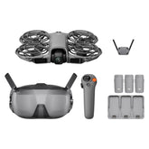 DJI Neo 2 vista frontal mostrando diseño ligero y transportabilidad