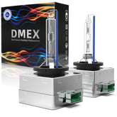 DMEX bombilla D3S frontal y empaque, reemplazo HID con mejor luminosidad