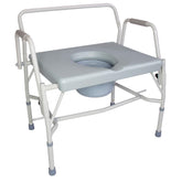 DMI com mide frontal del producto mostrando estabilidad y asiento ancho