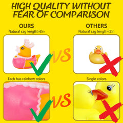 Dmsky patitos en baño ilustrando juego seguro y diversión