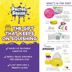 Doctor Squish varias bolsas de diferentes tamaños para crear distintas formas