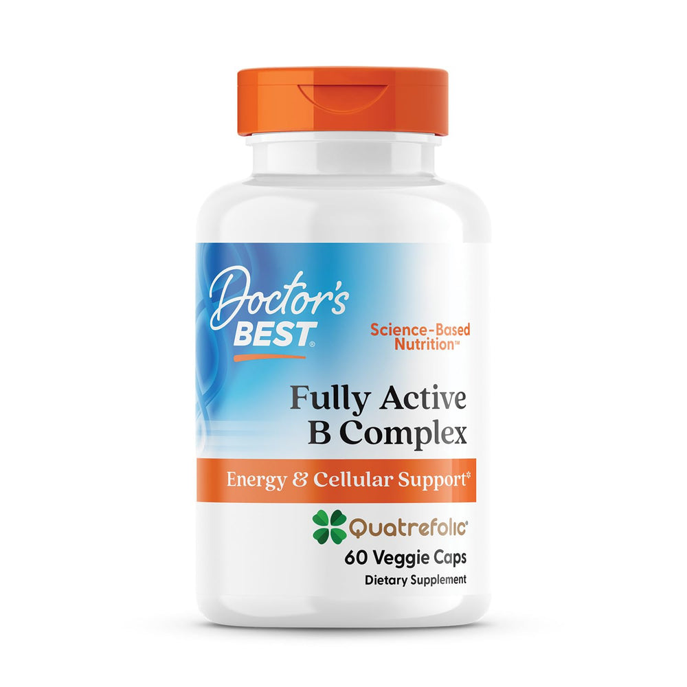Doctor's BEST frente del empaque mostrando 60 cápsulas y beneficios diarios