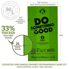Doggy Do Good primer plano del rollo y textura resistente sin roturas