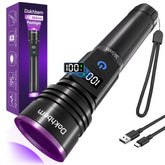 Dokhbem front view showing compact blacklight and durable body for reliable inspections