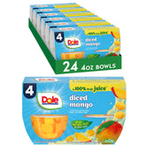 Dole empaque frontal mostrando pack de 24, conveniencia inmediata