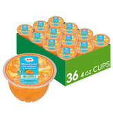 Dole imagen frontal del envase con mandarinas, práctico para snacks