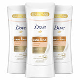 Dove barra en empaque frontal mostrando protección 48 horas y aroma