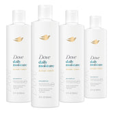Dove pack frontal Daily Moisture mostrando envases y beneficio hidratante
