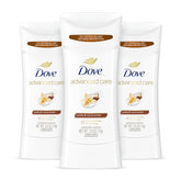 Dove stick frente mostrando diseño y fragancia reconfortante