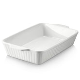 DOWAN fuente frontal blanco suave que muestra forma rectangular y capacidad