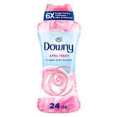 Downy envase frontal April Fresh mostrando volumen y aroma duradero