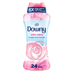 Downy envase frontal April Fresh mostrando volumen y aroma duradero