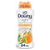 Downy perlas frente del empaque mostrando el aroma Orange Blossom y frescura ligera