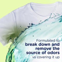 Downy líquido en mano demostrando textura y fácil mezcla