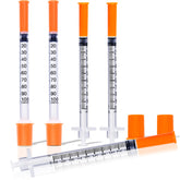 DPEI XUAN paquete frontal de 100 jeringas 1ml, protección y ahorro