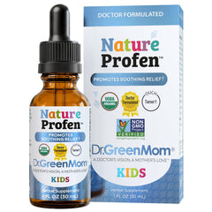 Dr. Green Mom frente del empaque mostrando diseño claro y confianza