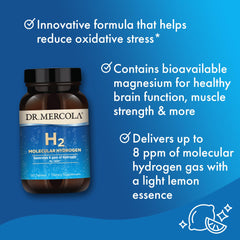 Dr. Mercola textura de tableta, detalle del magnesio activo y pureza