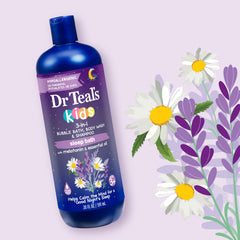 Dr Teal's textura cremosa con espuma densa ideal para burbujas
