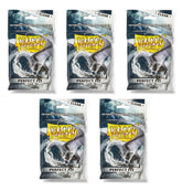 Dragon Shield frente del paquete con 100 fundas y visibilidad clara