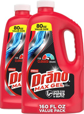 Drano Max Gel envase frontal mostrando marca y tamaño para identificación rápida