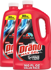 Drano Max Gel envase frontal mostrando marca y tamaño para identificación rápida