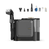 dreame n20 frontal con accesorios mostrando versatilidad y almacenamiento