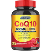 DRFOSTER frasco delante mostrando 120 softgels y beneficio concentración