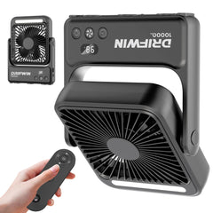 DRIFWIN ventilador frontal mostrando control y beneficio de flujo constante