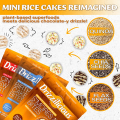 Drizzilicious bolsa individual abierta lista para consumir en movimiento