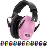 Dr.meter vista frontal de los auriculares protegen oídos con comodidad