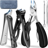 DRMODE embalaje frontal mostrando set profesional y beneficio almacenamiento seguro