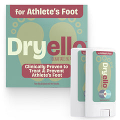 Dryello stick frontal mostrando diseño compacto y aplicación rápida