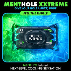 DUDE Wipes textura de toallita húmeda 94% agua, limpieza suave y efectiva