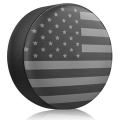DUDSOEHO frontal de la funda con bandera USA protegiendo rueda