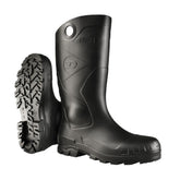 DUNLOP Chesapeake vista frontal negra mostrando diseño y ajuste cómodo