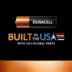 Duracell storage tray open with batteries organized for easy access and storage