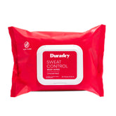 Duradry empaque frontal mostrando toallitas sin aroma y beneficio portátil