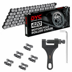 DYCTAHO cadena 420 empaque frontal mostrando kit completo y facilidad de instalación