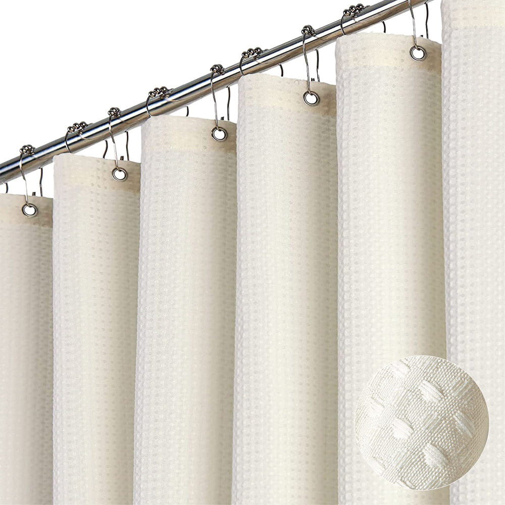 Dynamene cortina frontal crema estilo spa y elegante