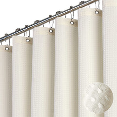 Dynamene cortina frontal crema estilo spa y elegante