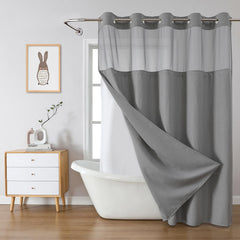 eachope cortina frontal gris mostrando aspecto elegante y práctico