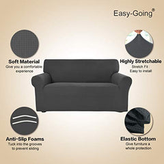 Easy-Going funda en uso en sala con familia, fácil de limpiar