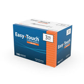 Easy Touch barril frontal paquete mostrando claridad y ahorro