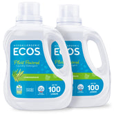 ECOS frontal del envase mostrando la etiqueta y beneficio de limpieza vegetal