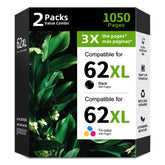 Eco Victor vista frontal del empaque mostrando pack 62XL, ahorro y compatibilidad